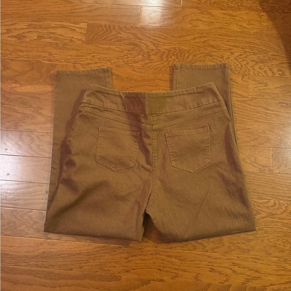 Ruby Rd. | EUC Women’s Petite Tan Straight-Leg Pants Size 16 - Picture 4 of 6